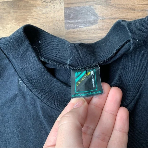 Vintage 90s y2k niagra falls black t-shirt size XL - Picture 3 of 6